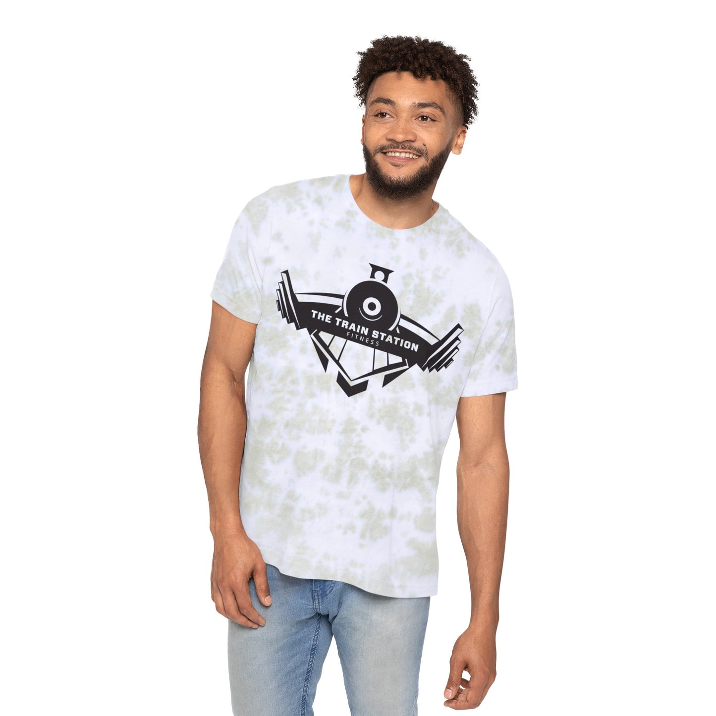 TS B&W Unisex FWD Fashion Tie-Dyed T-Shirt