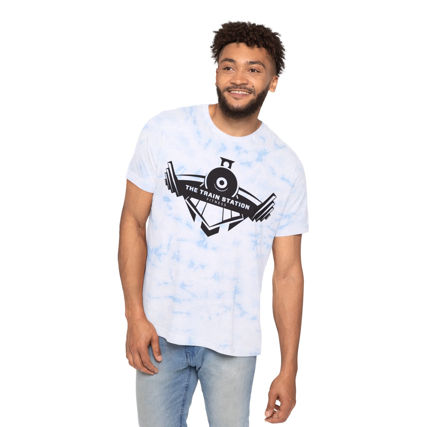 TS B&W Unisex FWD Fashion Tie-Dyed T-Shirt