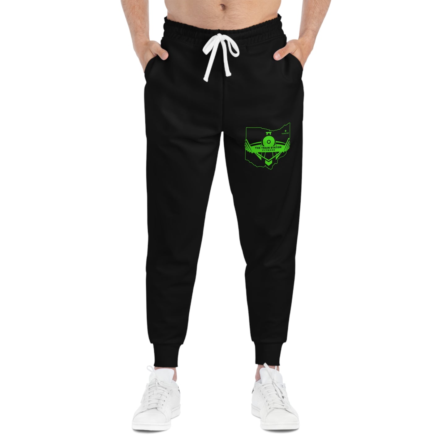 Athletic Joggers - Black (Ohio Logo)