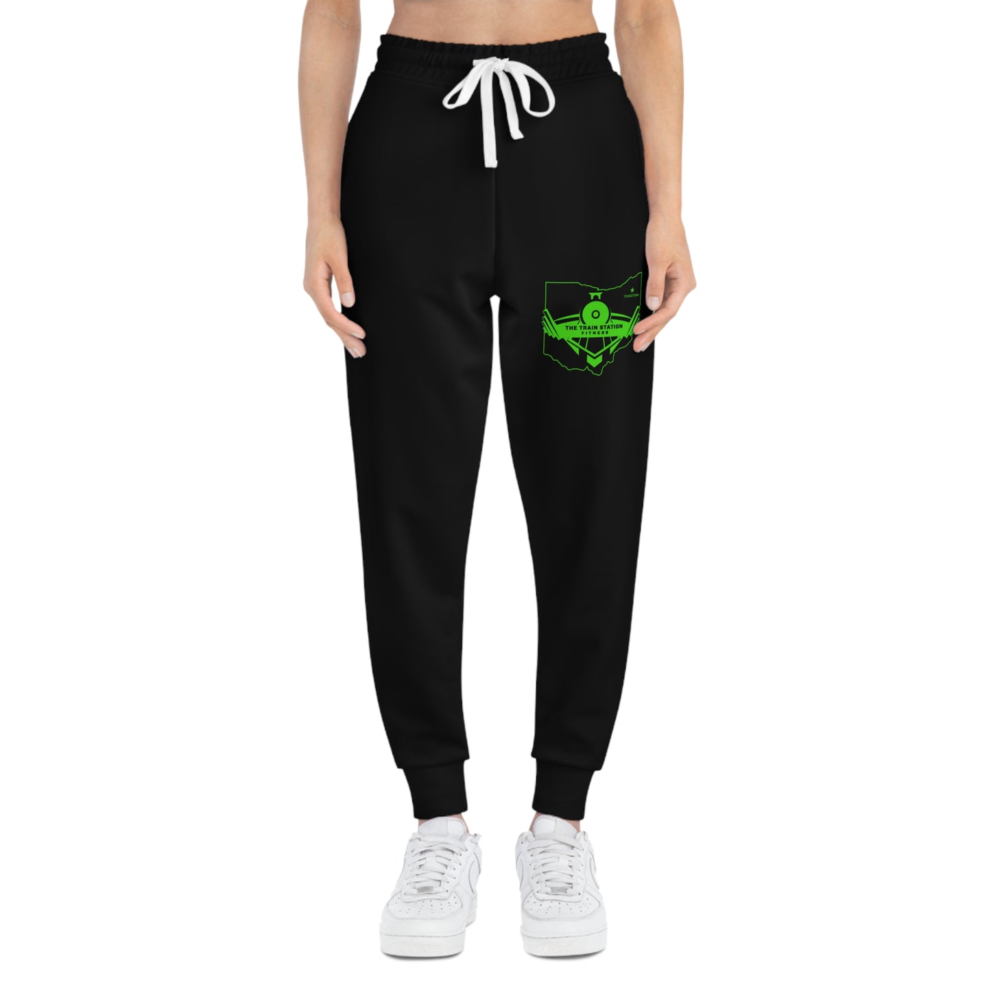 Athletic Joggers - Black (Ohio Logo)