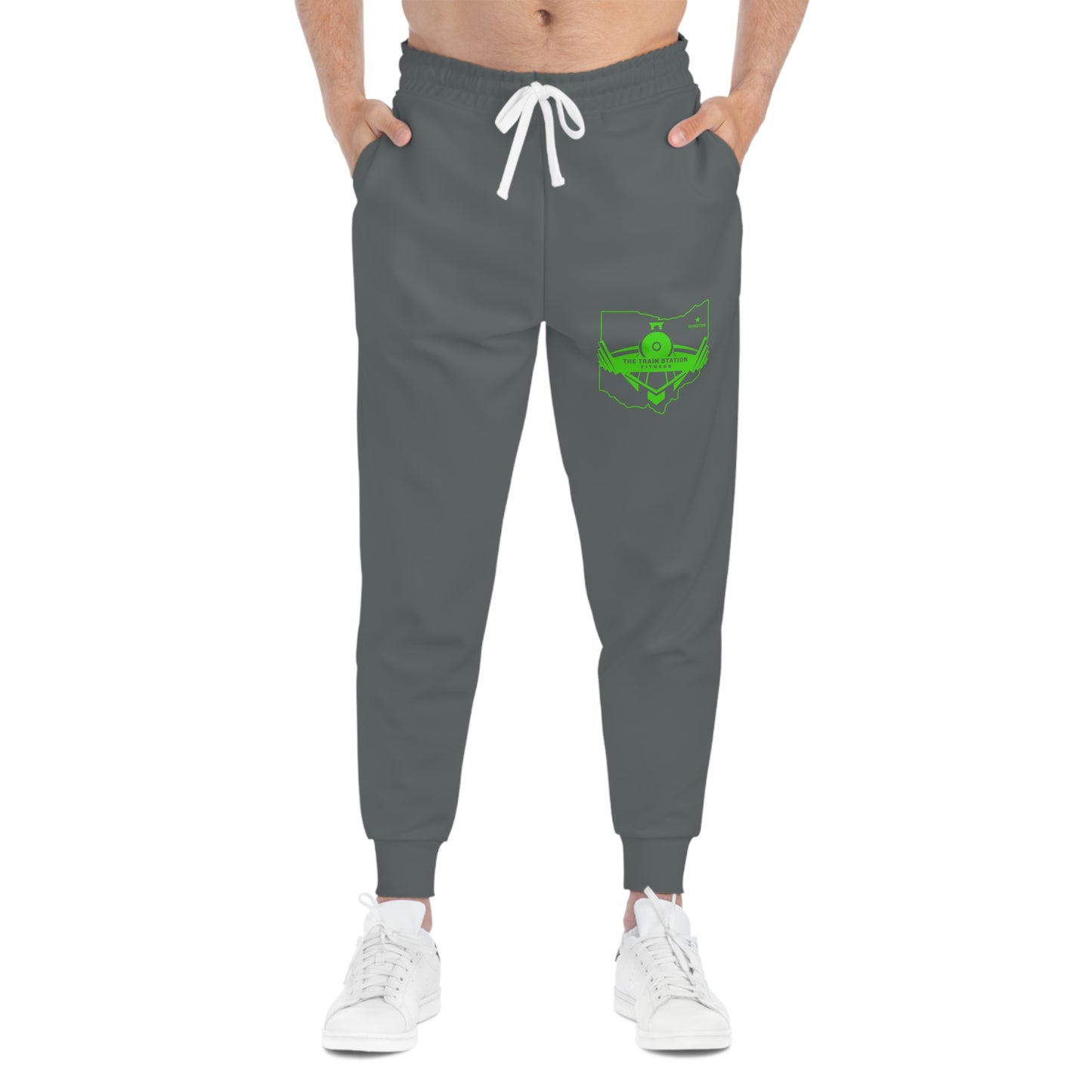 Athletic Joggers - Heather Gray (Ohio Logo)