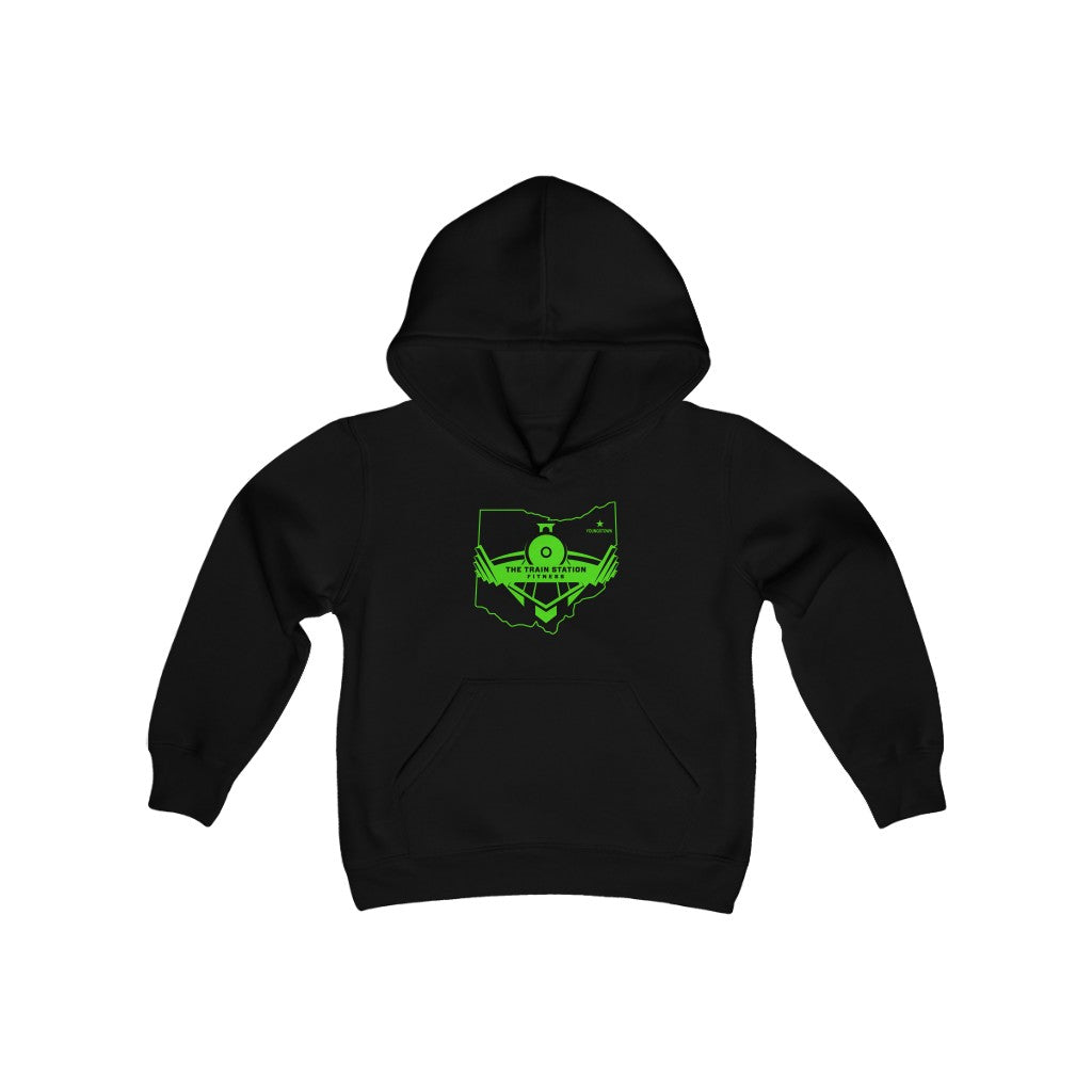 TSF Youth Hooded Lime Ohio Sweatshirt