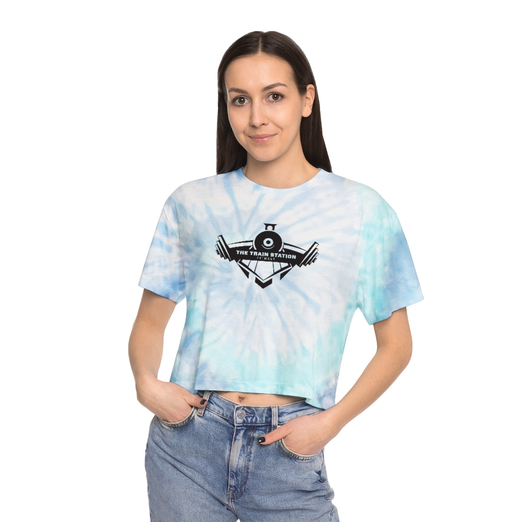 TSF Women's Tie-Dye Crop Tee