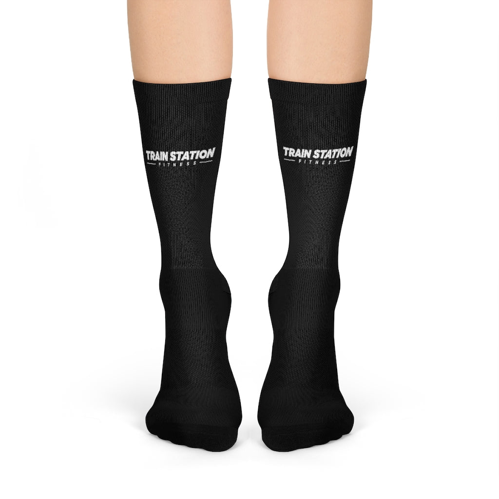 TSF Crew Socks - Black