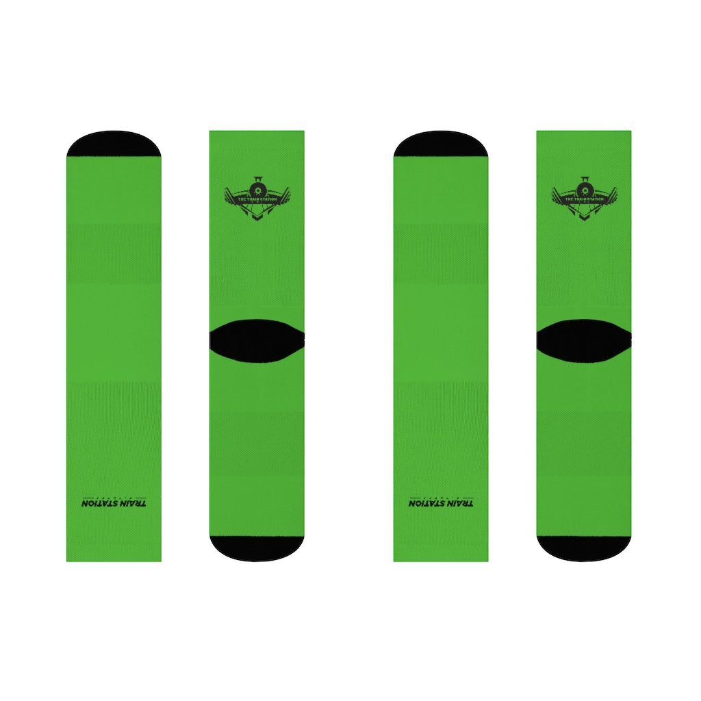 TSF Crew Socks - Green