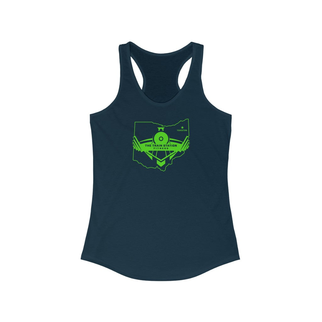 TSF Women's Lime Ohio Tank