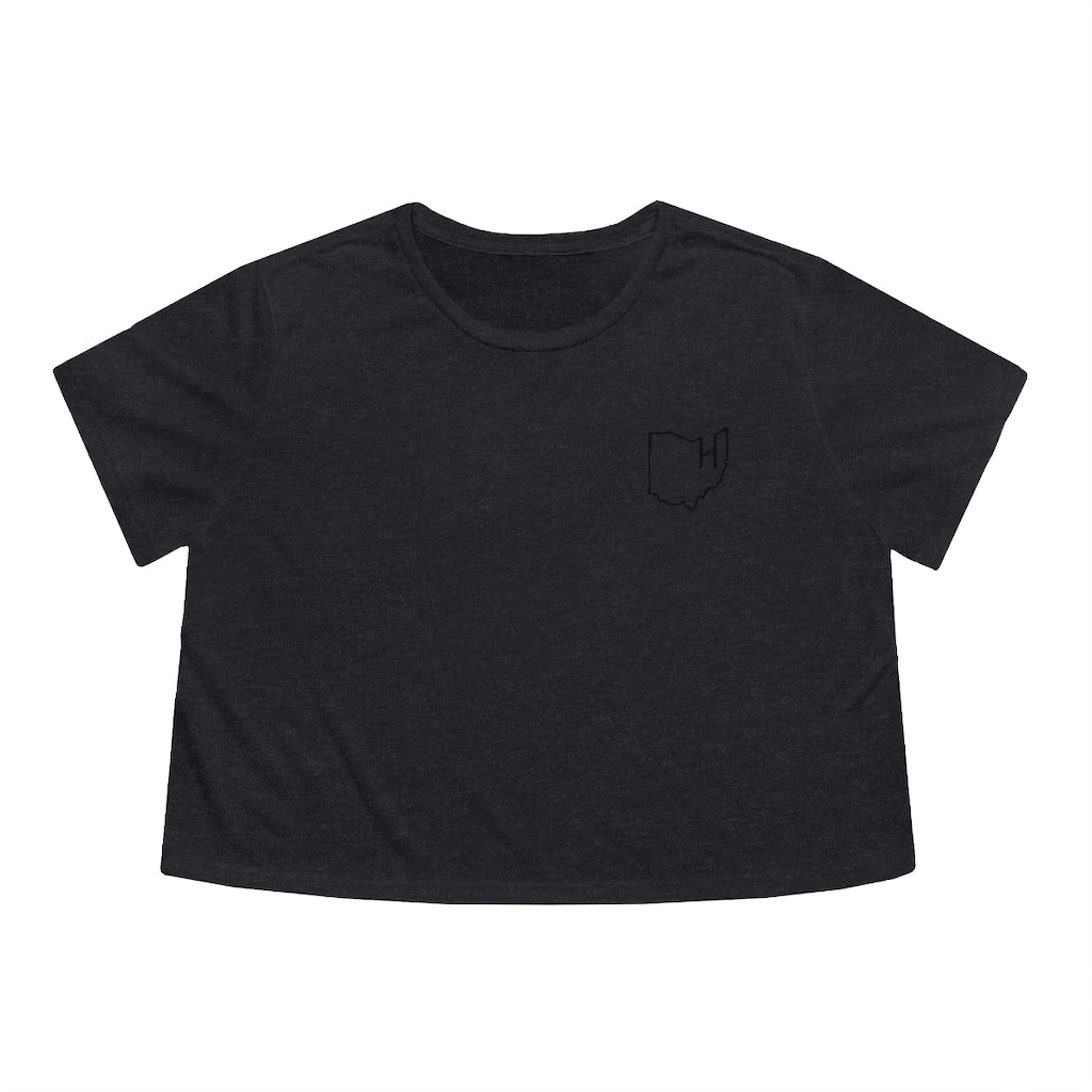 HIIT Ohio Women's Flowy Cropped Tee
