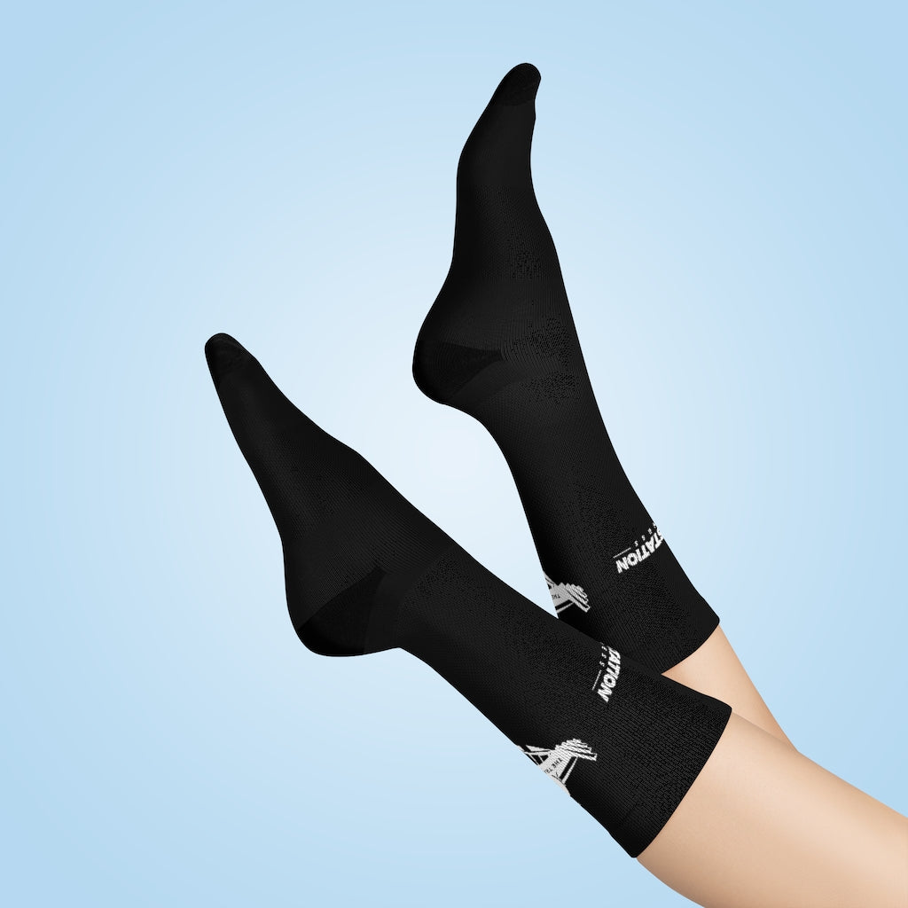 TSF Crew Socks - Black