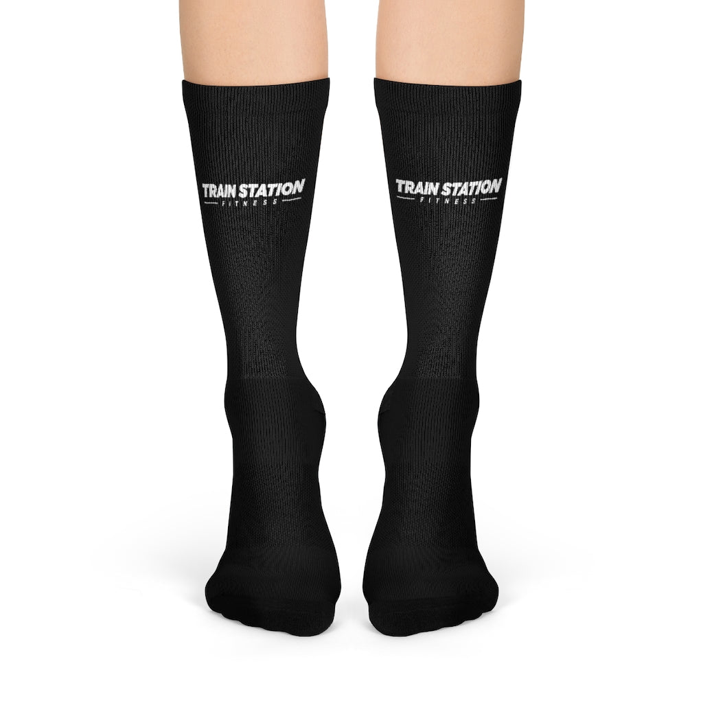 TSF Crew Socks - Black