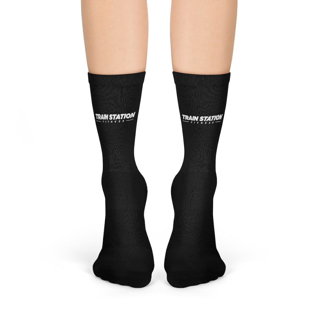 TSF Crew Socks - Black
