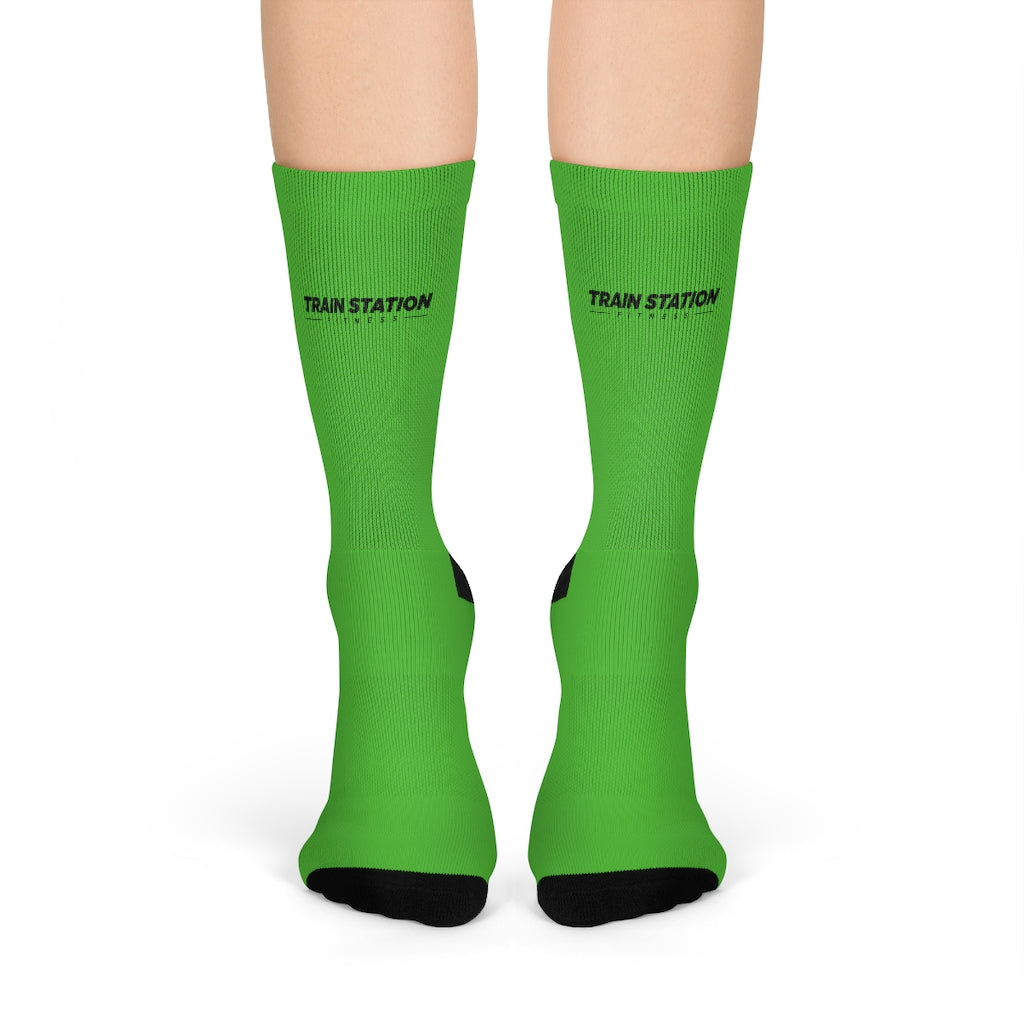 TSF Crew Socks - Green