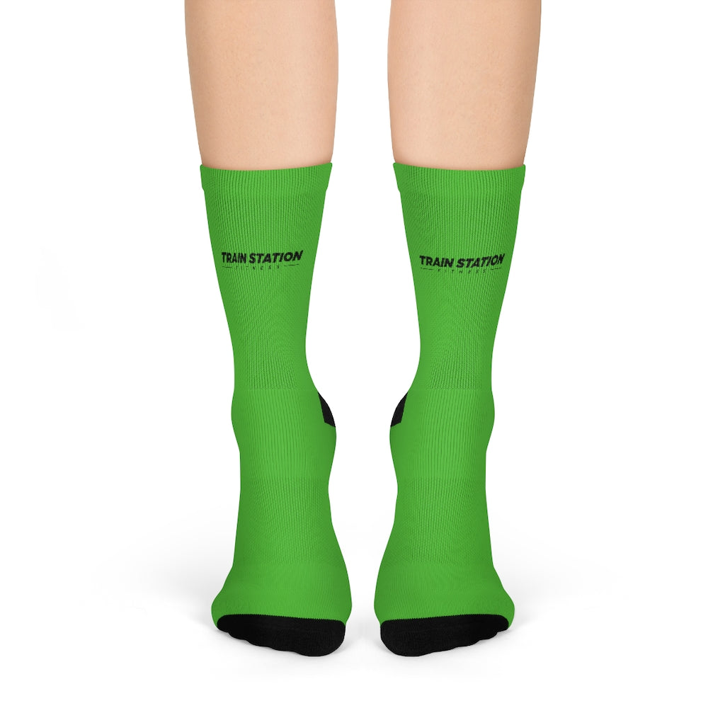 TSF Crew Socks - Green