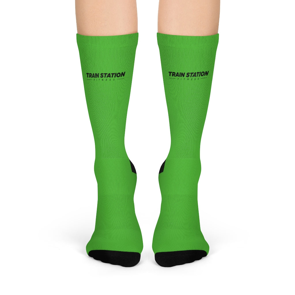 TSF Crew Socks - Green