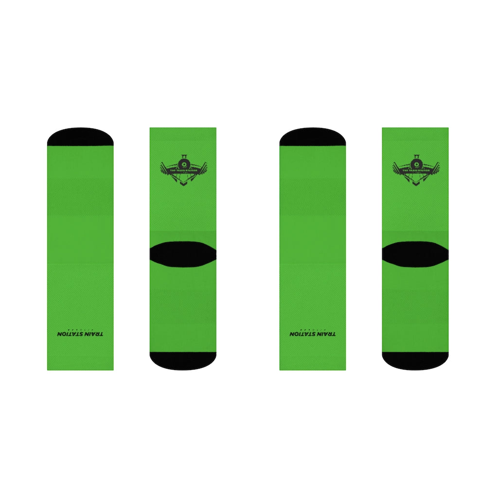 TSF Crew Socks - Green