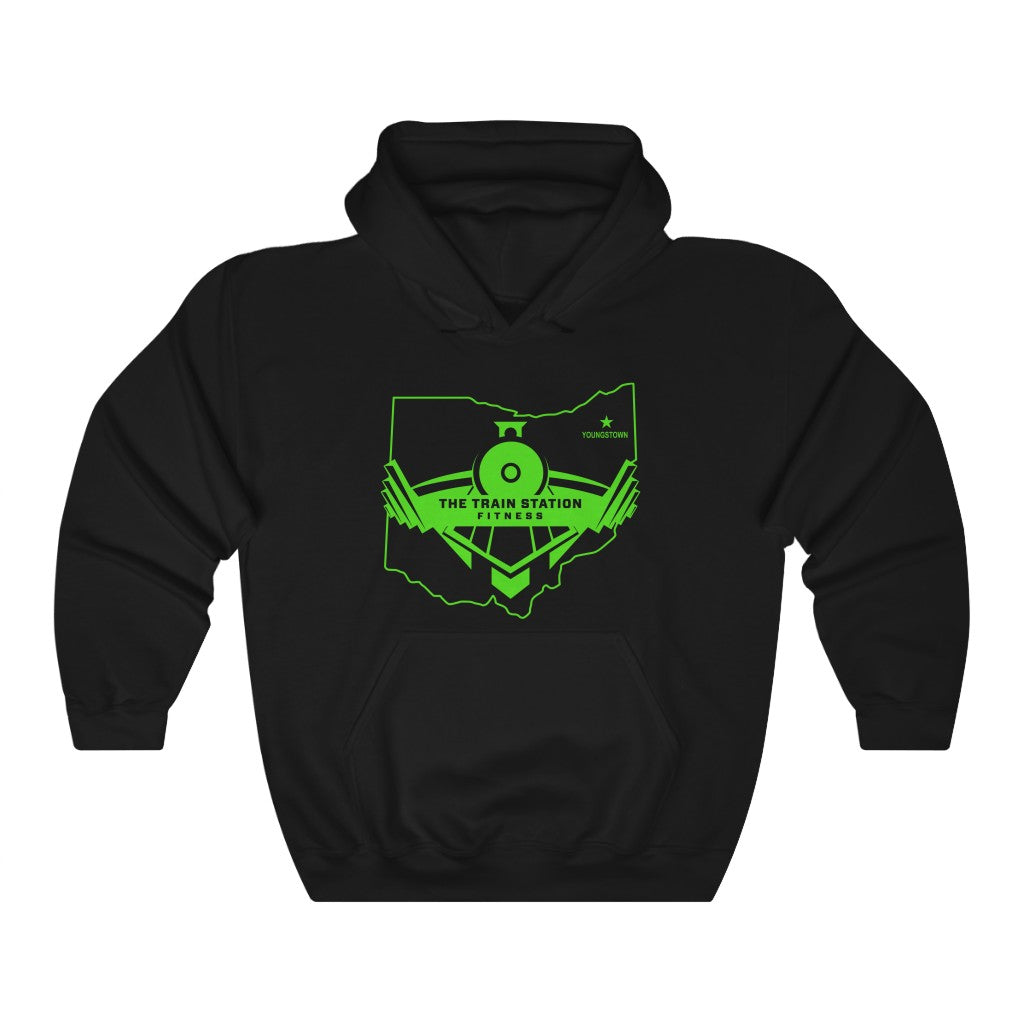 TSF Hooded Lime Ohio Sweatshirt