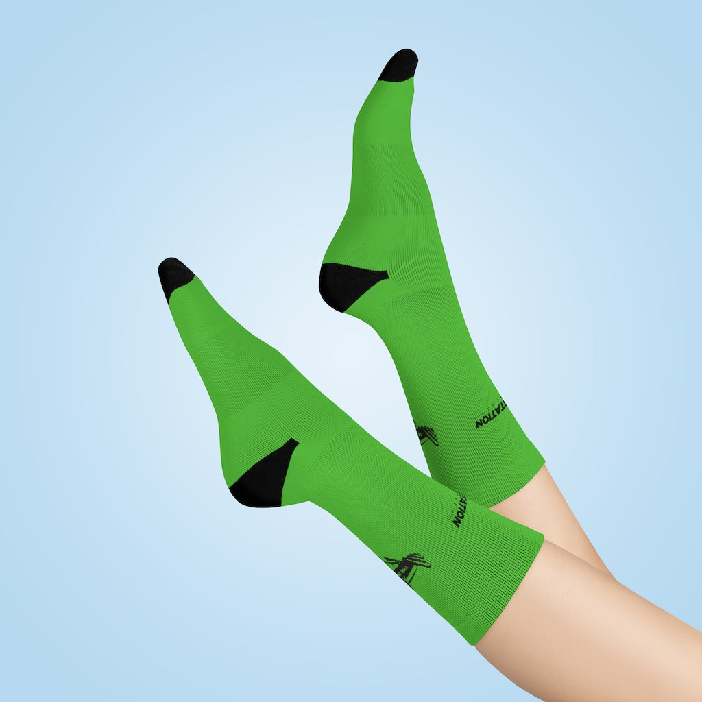 TSF Crew Socks - Green