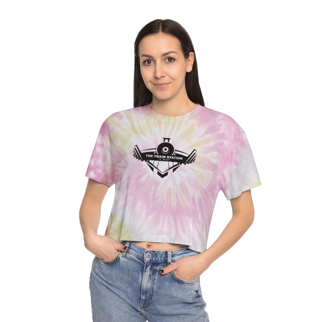 TSF Women's Tie-Dye Crop Tee