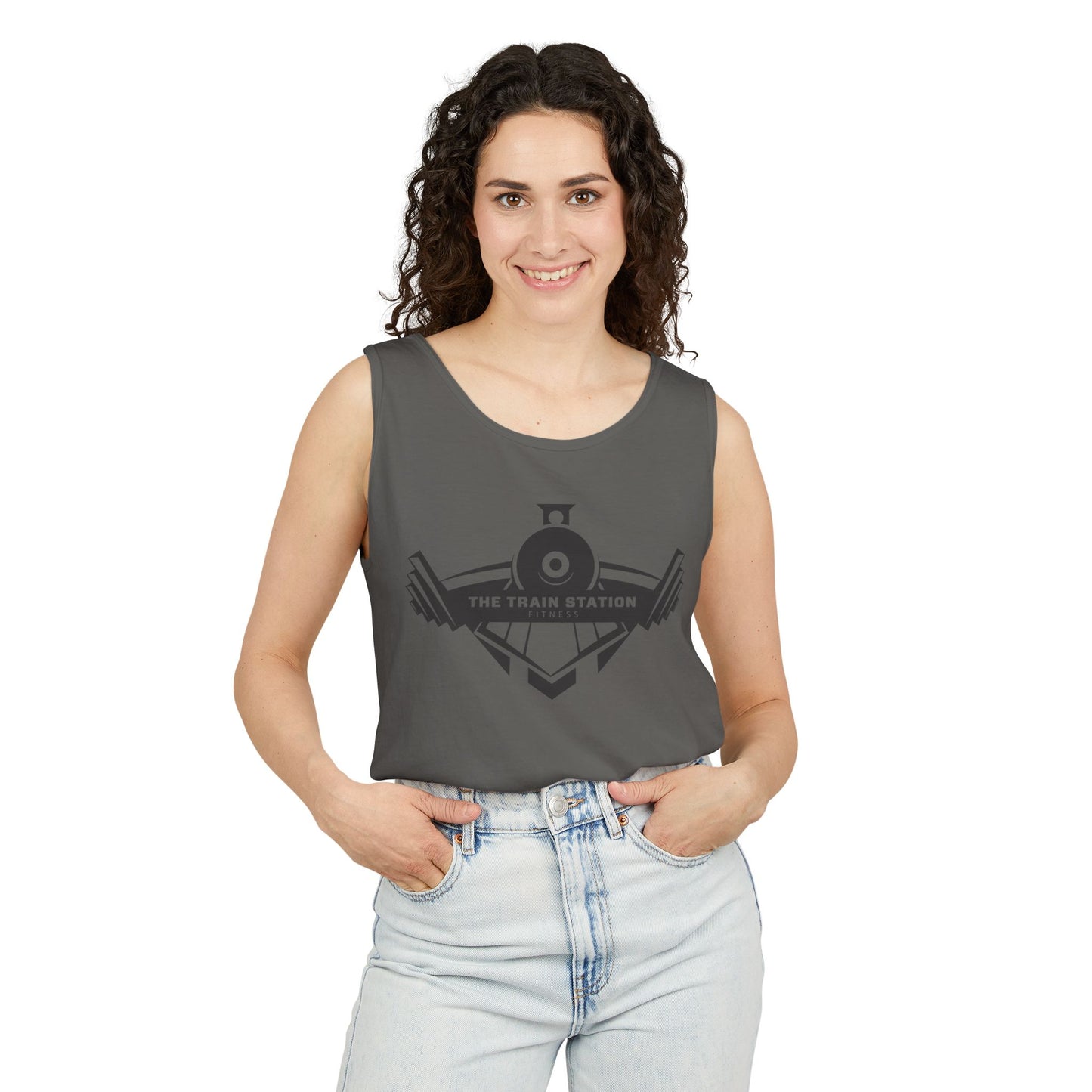 Comfort Colors Unisex TS Logo Tank