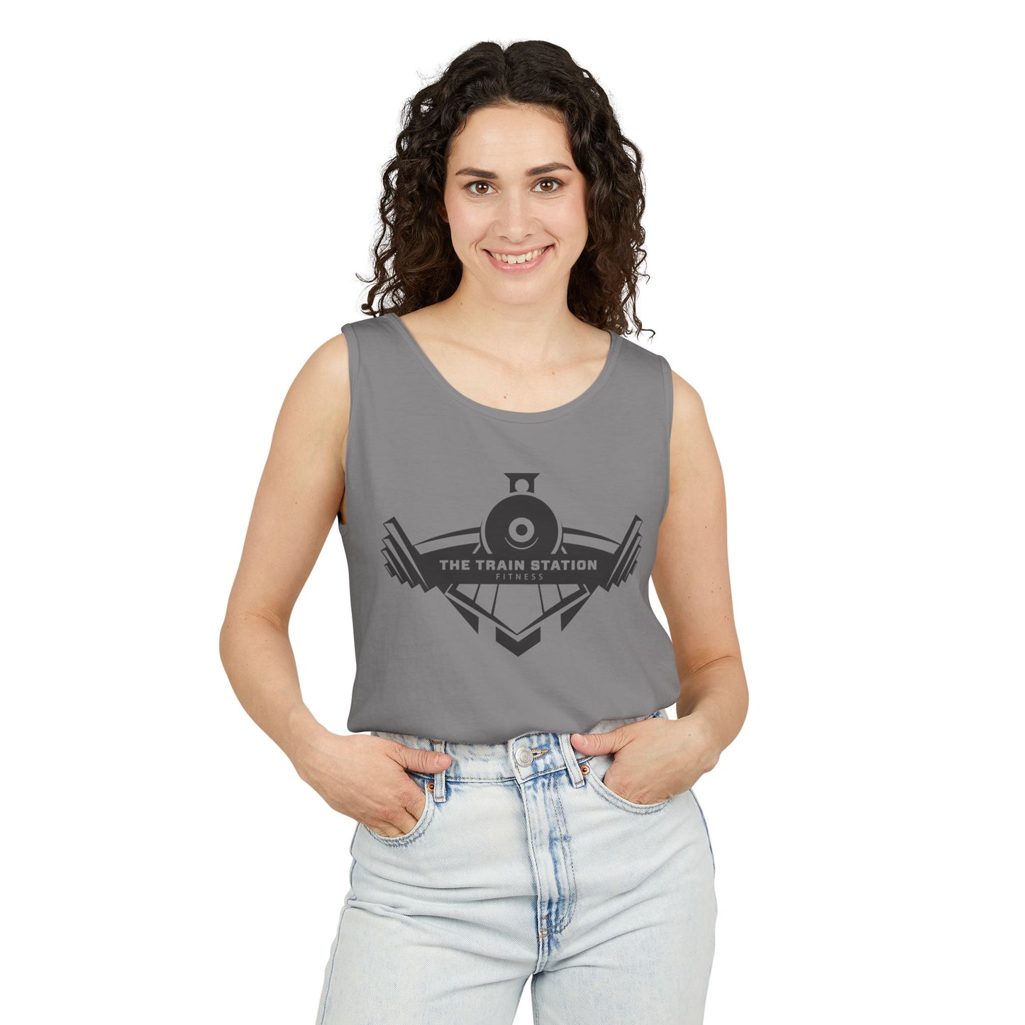 Comfort Colors Unisex TS Logo Tank