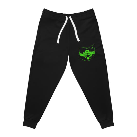Athletic Joggers - Black (Ohio Logo)