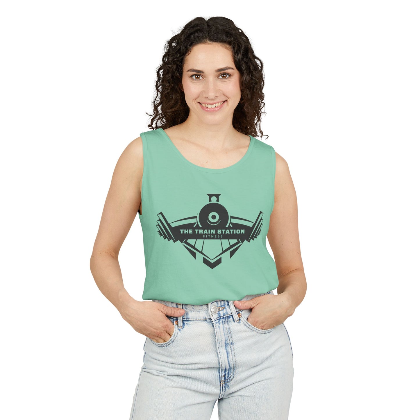 Comfort Colors Unisex TS Logo Tank