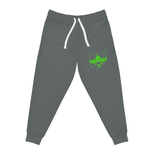 Athletic Joggers - Heather Gray (Ohio Logo)