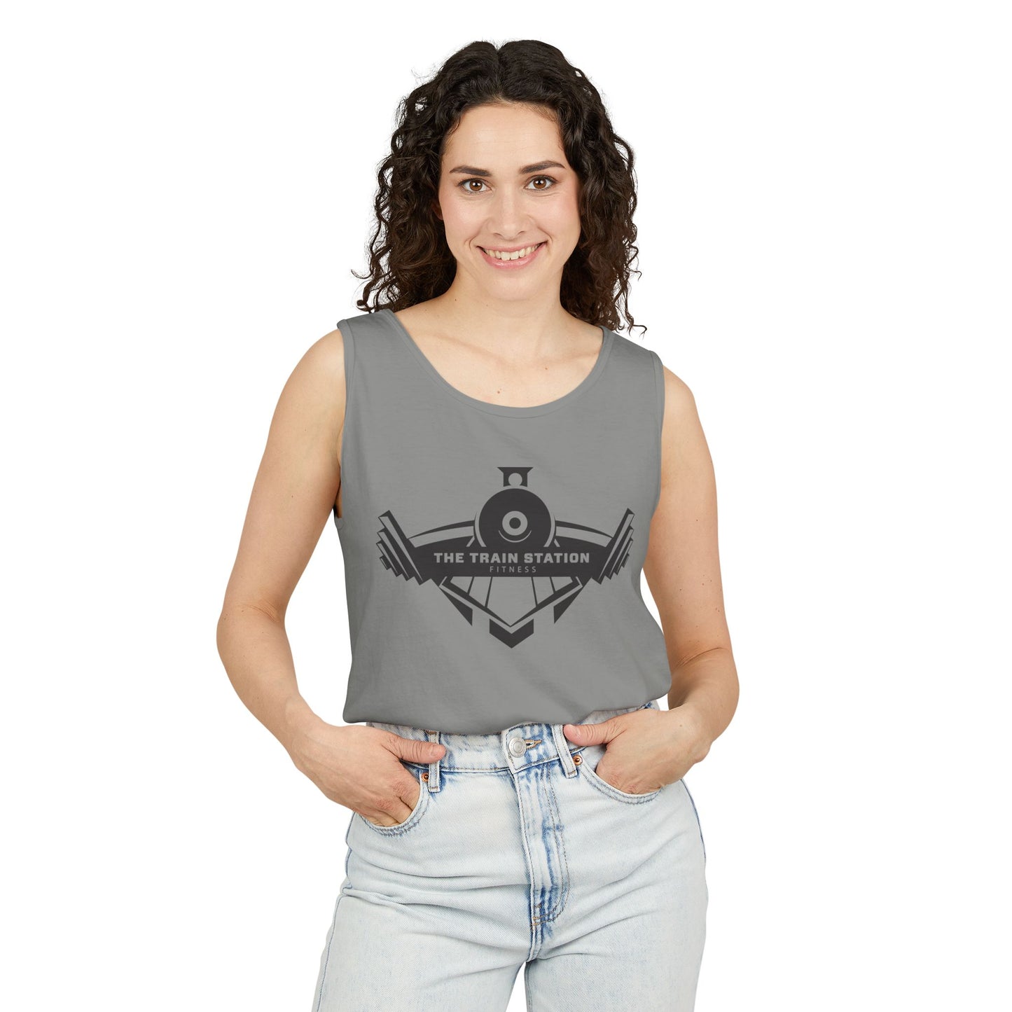 Comfort Colors Unisex TS Logo Tank