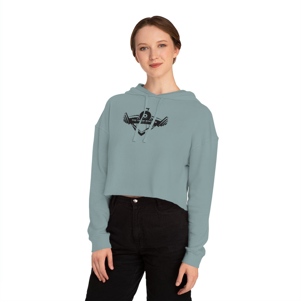 TSF Women’s Cropped Hooded Logo Sweatshirt