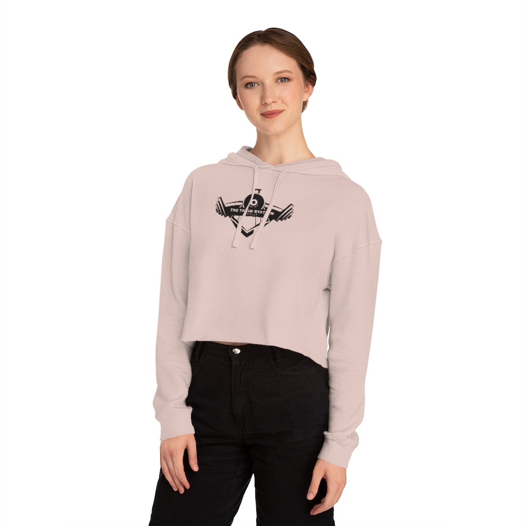 TSF Women’s Cropped Hooded Logo Sweatshirt
