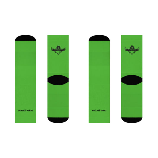 TSF Crew Socks - Green