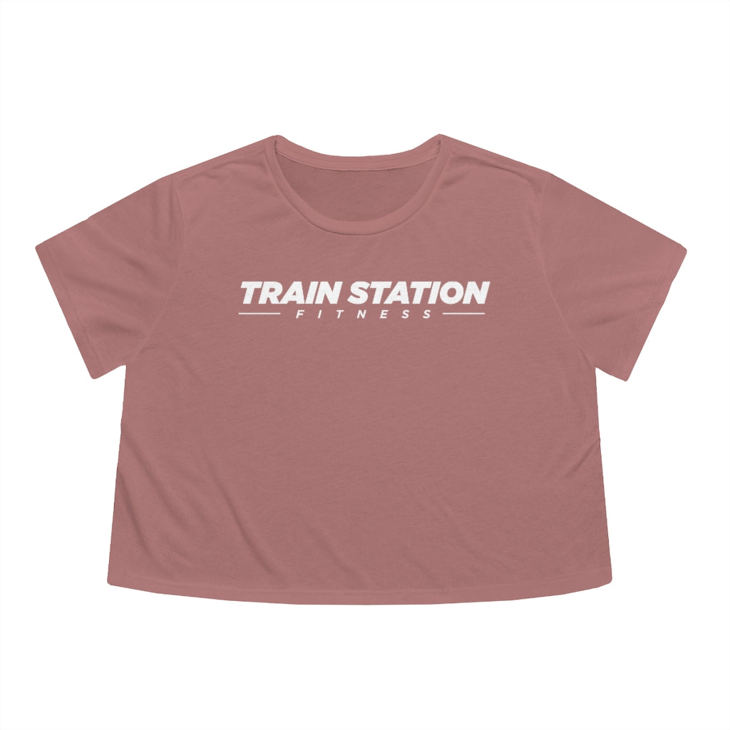 TSF Women's Flowy Cropped Tee